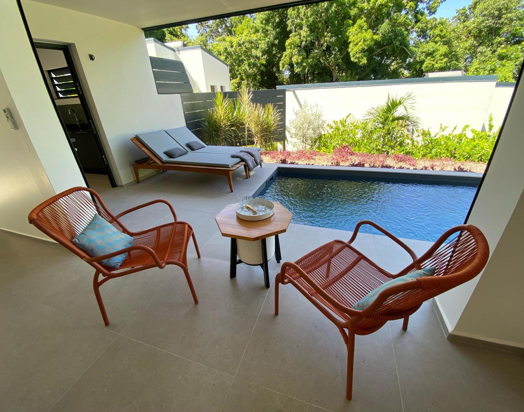 Hotel Lune De Miel Deshaies Rom bilde