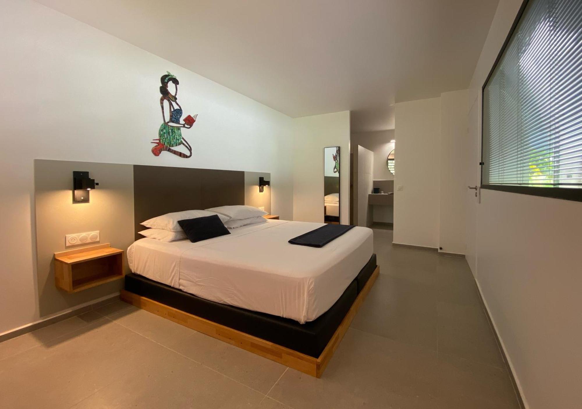 Hotel Lune De Miel Deshaies Rom bilde