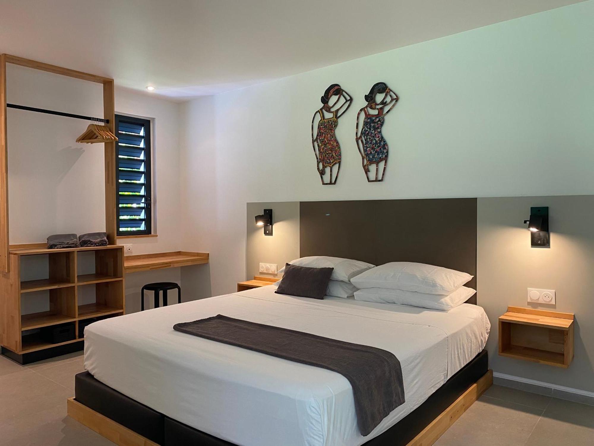 Hotel Lune De Miel Deshaies Rom bilde