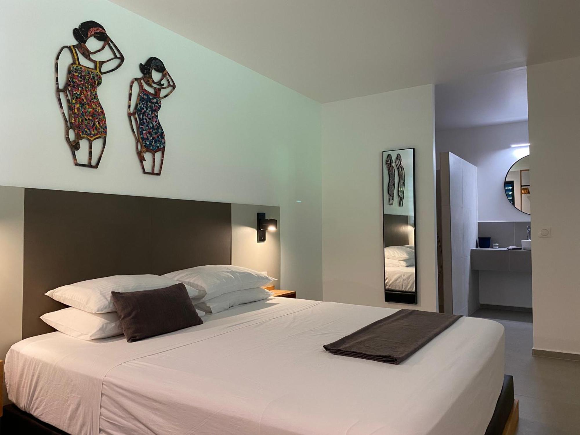 Hotel Lune De Miel Deshaies Rom bilde